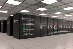 Le supercalculateur américain Frontier a pour la première fois de l'histoire passé le barre symbolique de 1 exaflop en juin 2022. 